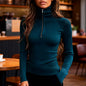 Elegant Slim-Fit Base Layer Knit Top For Women New Era Fashion LLc