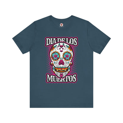 Dia De Los Muertos Skull T-Shirt The Devil's Pickle