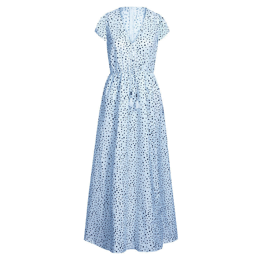 Sunset Dreams Polka Dot Boho Dress Country in My Heart
