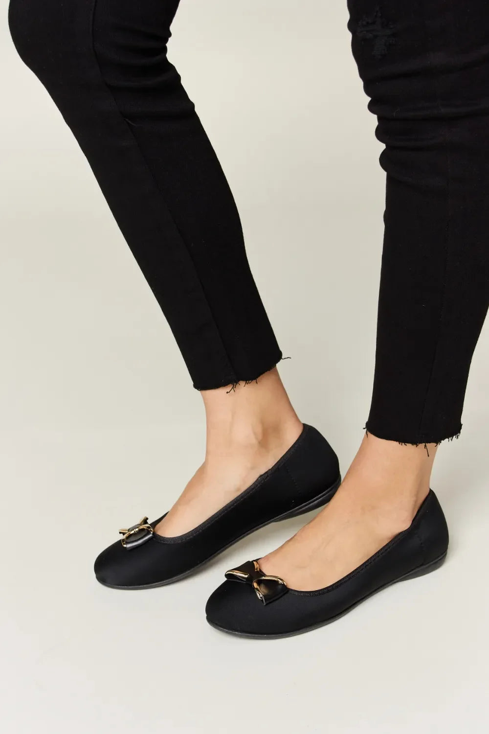 Forever Link Metal Buckle Flat Loafers New Era Fashion LLc