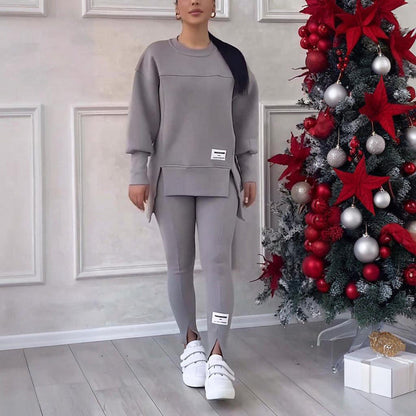 Women's Solid Color 2-Piece Set FitiqueFit