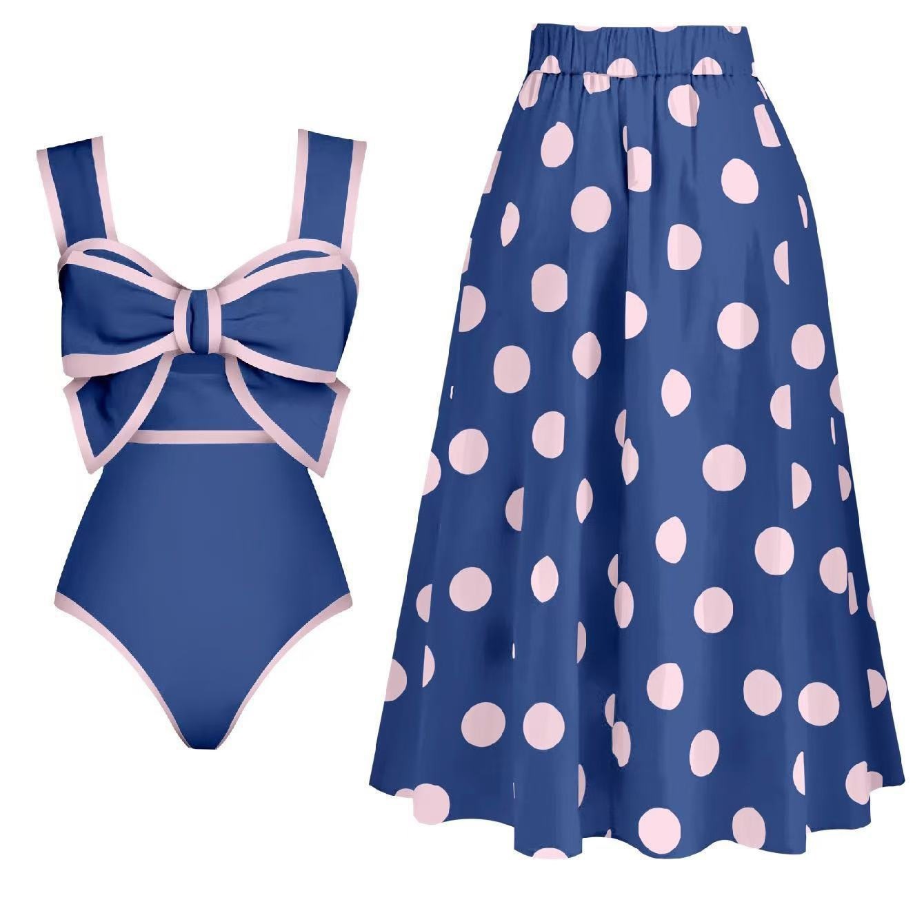Bikini Suit Skirt Conservative Swimwear Women Grayceful LLC