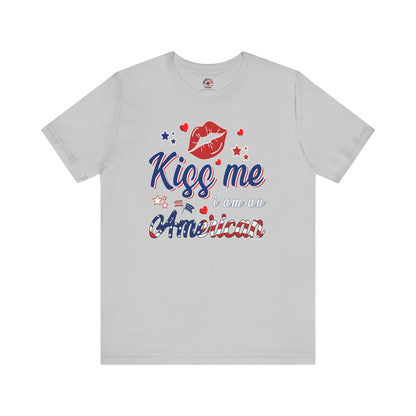 Kiss Me I Am An American T-Shirt The Devil's Pickle