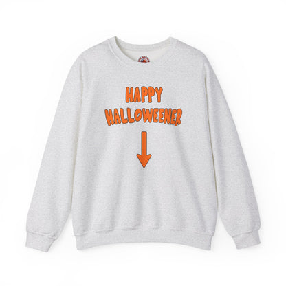 Happy Halloweener Crewneck Sweatshirt The Devil's Pickle