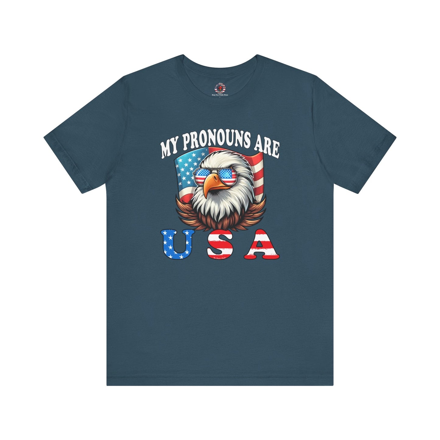 My Pronouns Are U.S.A T-Shirt The Devil's Pickle