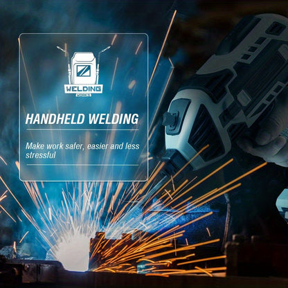 4600W High-Efficiency Semi-Automatic Welding Machine - 110V Handheld Arc Welder, with Digital Intelligent Current Thrust, Fits 2.5mm Electrodes, Portable Welder for Professional Use NovaCart