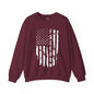 Freedom American Flag Crewneck Sweatshirt The Devil's Pickle