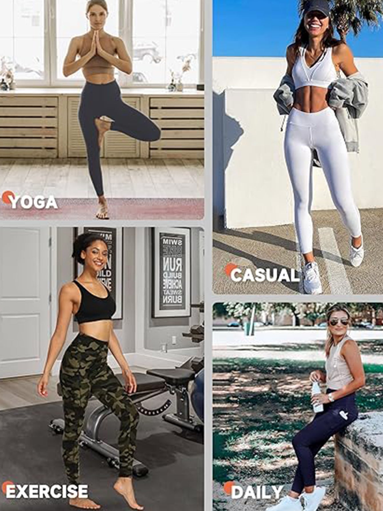 Cropped High-Rise Leggings – Sky Blue Print Workout Pants FitiqueFit
