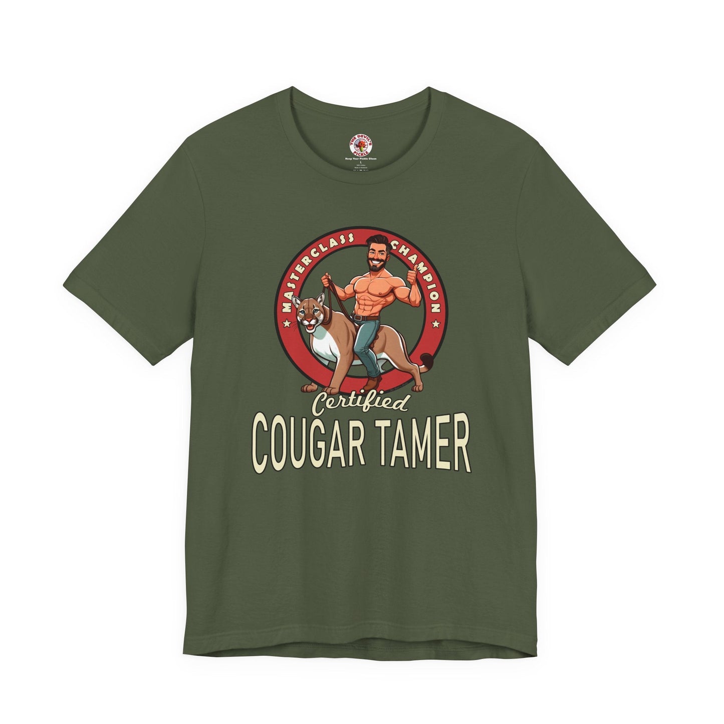 Certified Cougar Tamer T-Shirt The Devil's Pickle