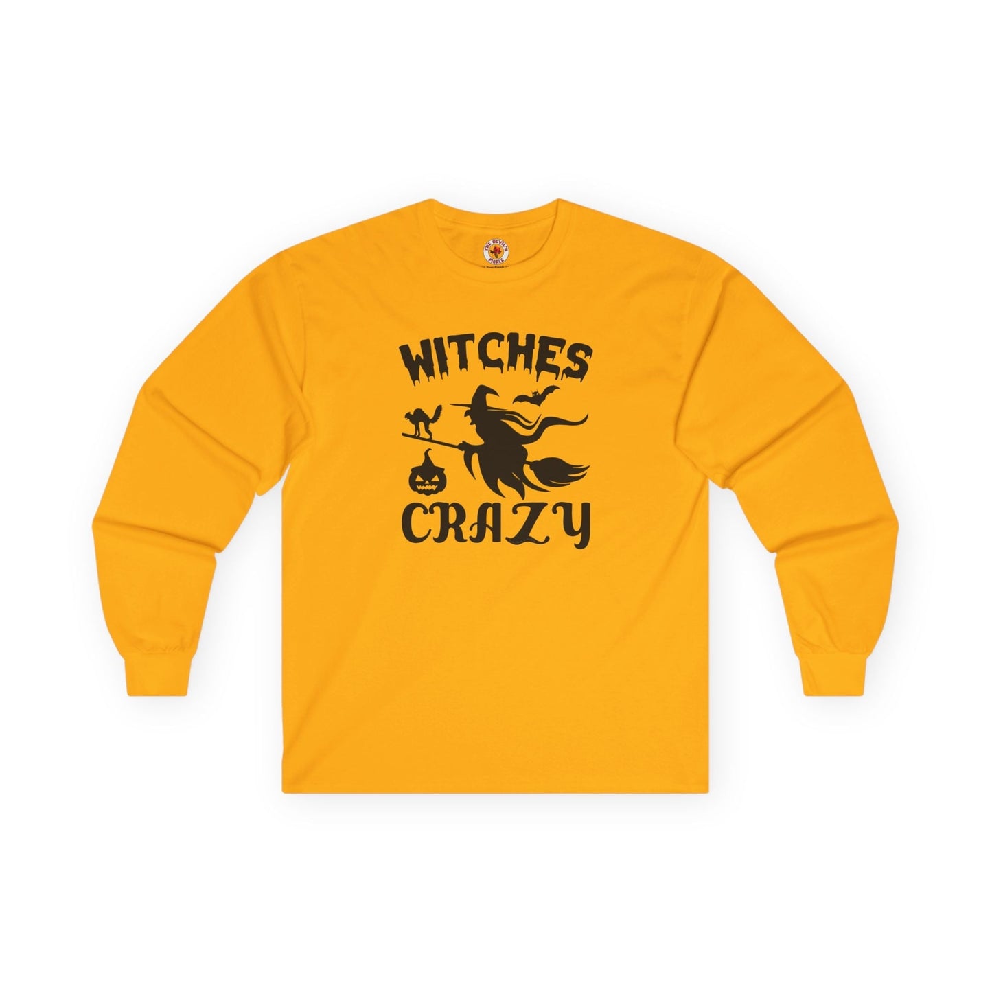 Witches Crazy Long Sleeve Tee The Devil's Pickle