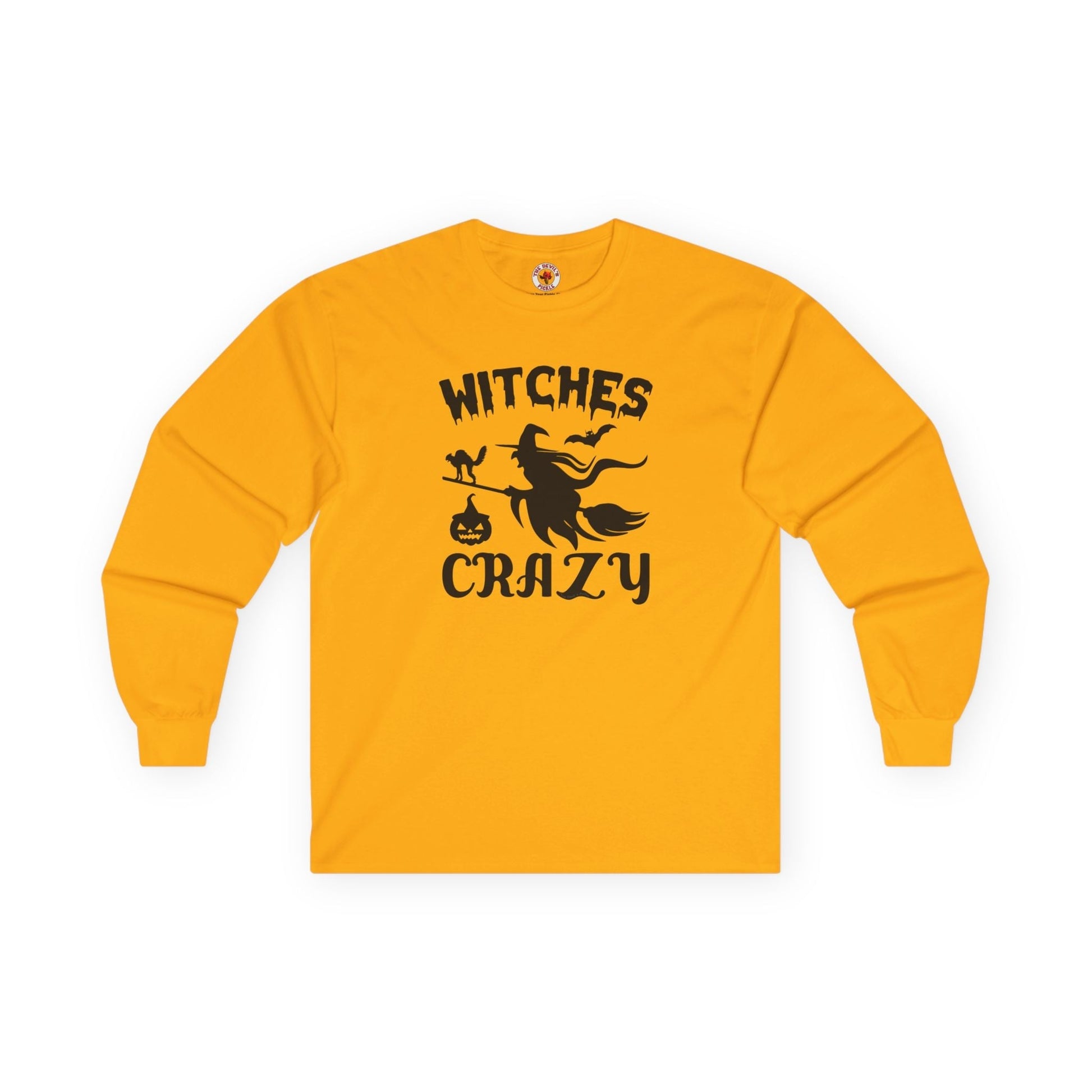 Witches Crazy Long Sleeve Tee The Devil's Pickle