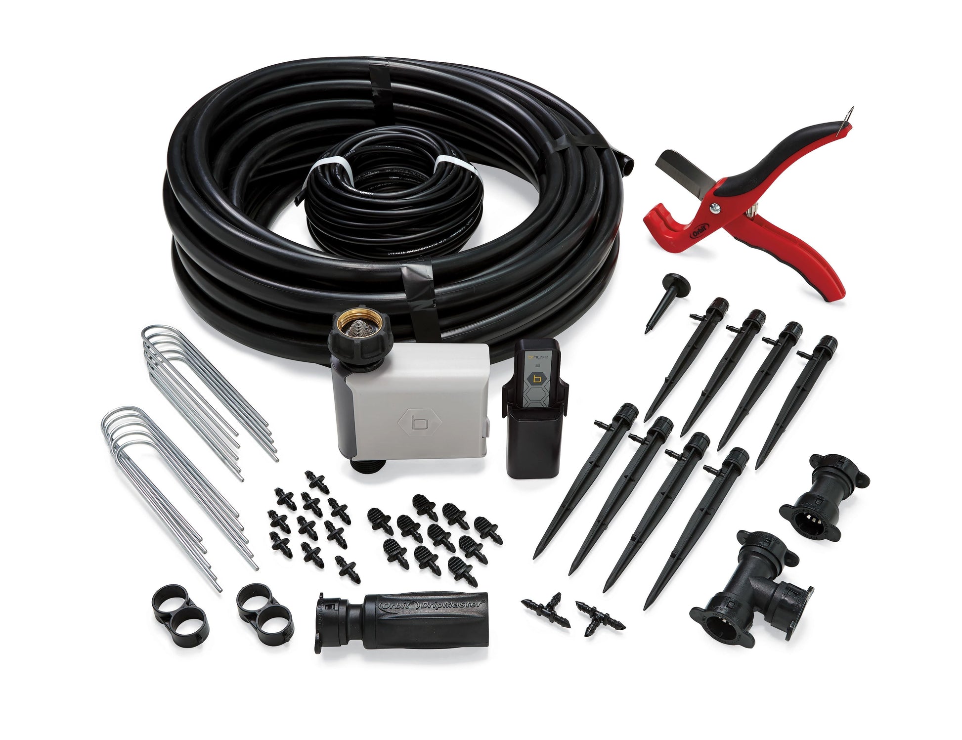 B-hyve Smart Shrub & Flower Bed Drip Kit Orbit Irrigation