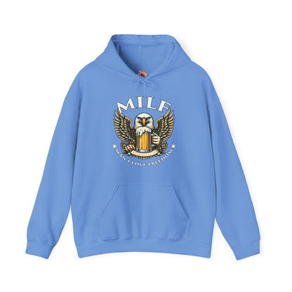 Man I Love Freedom Hooded Sweatshirt The Devil's Pickle