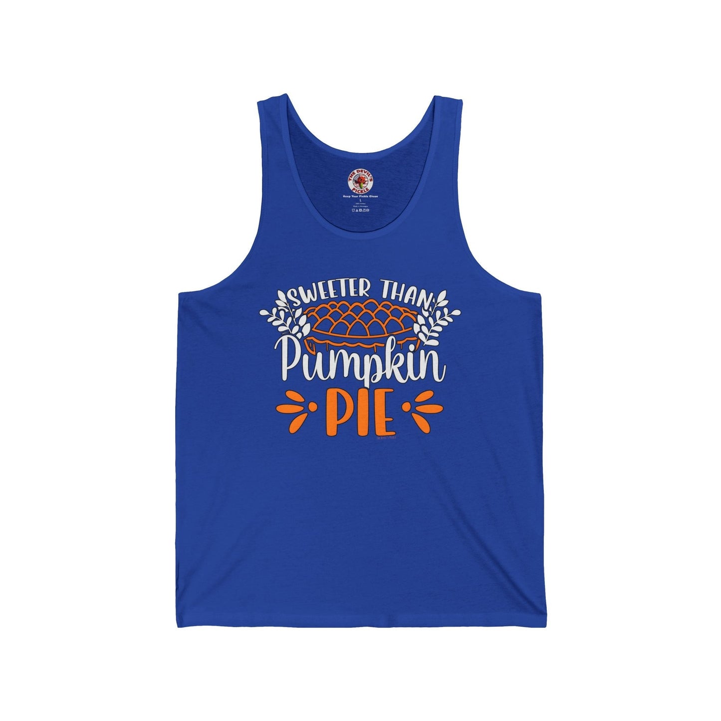 Sweeter Than Pumpkin Pie Tank Top The Devil's Pickle
