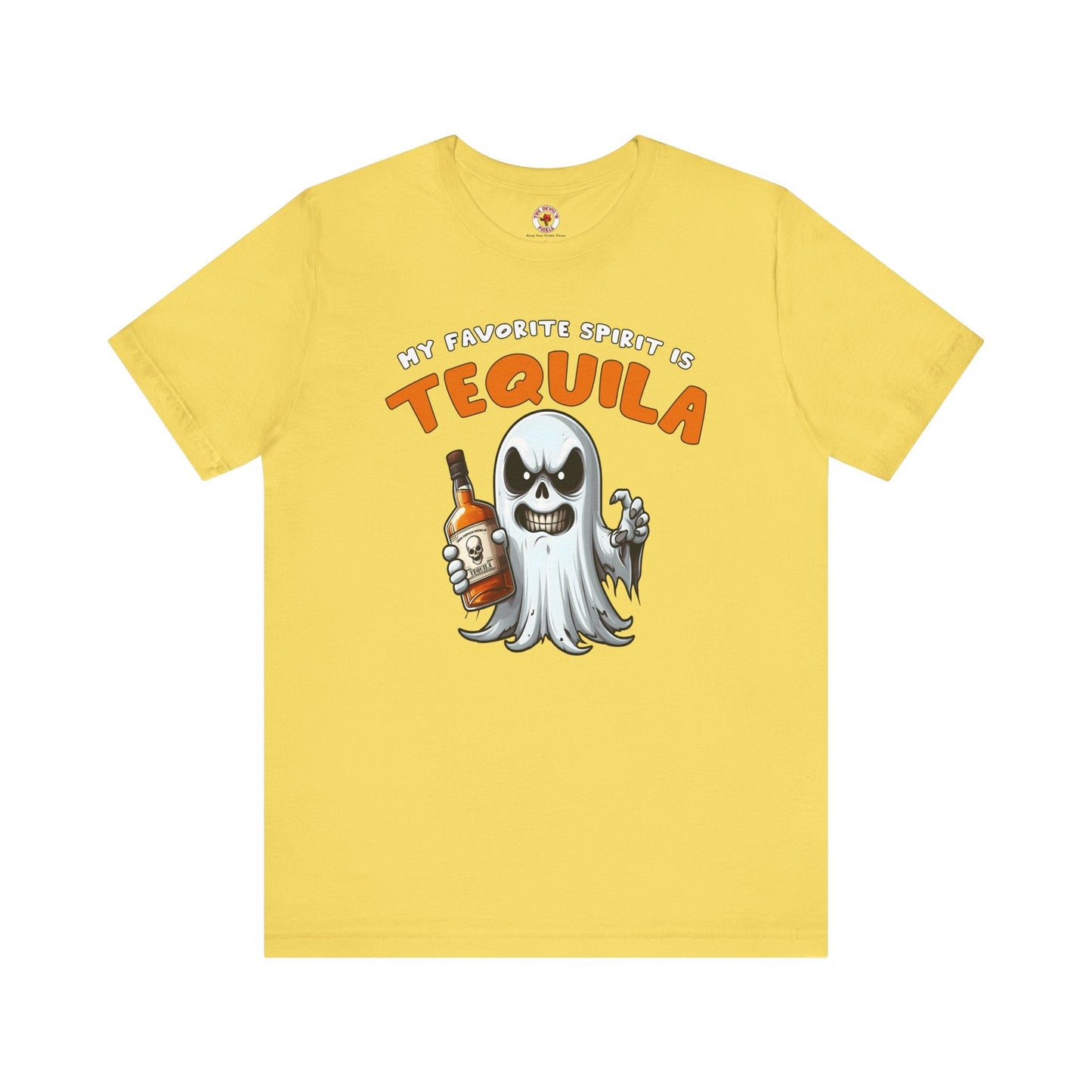 My Favorite Spirit Is Tequila T-Shirt The Devil's Pickle