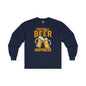 Football Beer and Happiness Long Sleeve Tee The Devil's Pickle