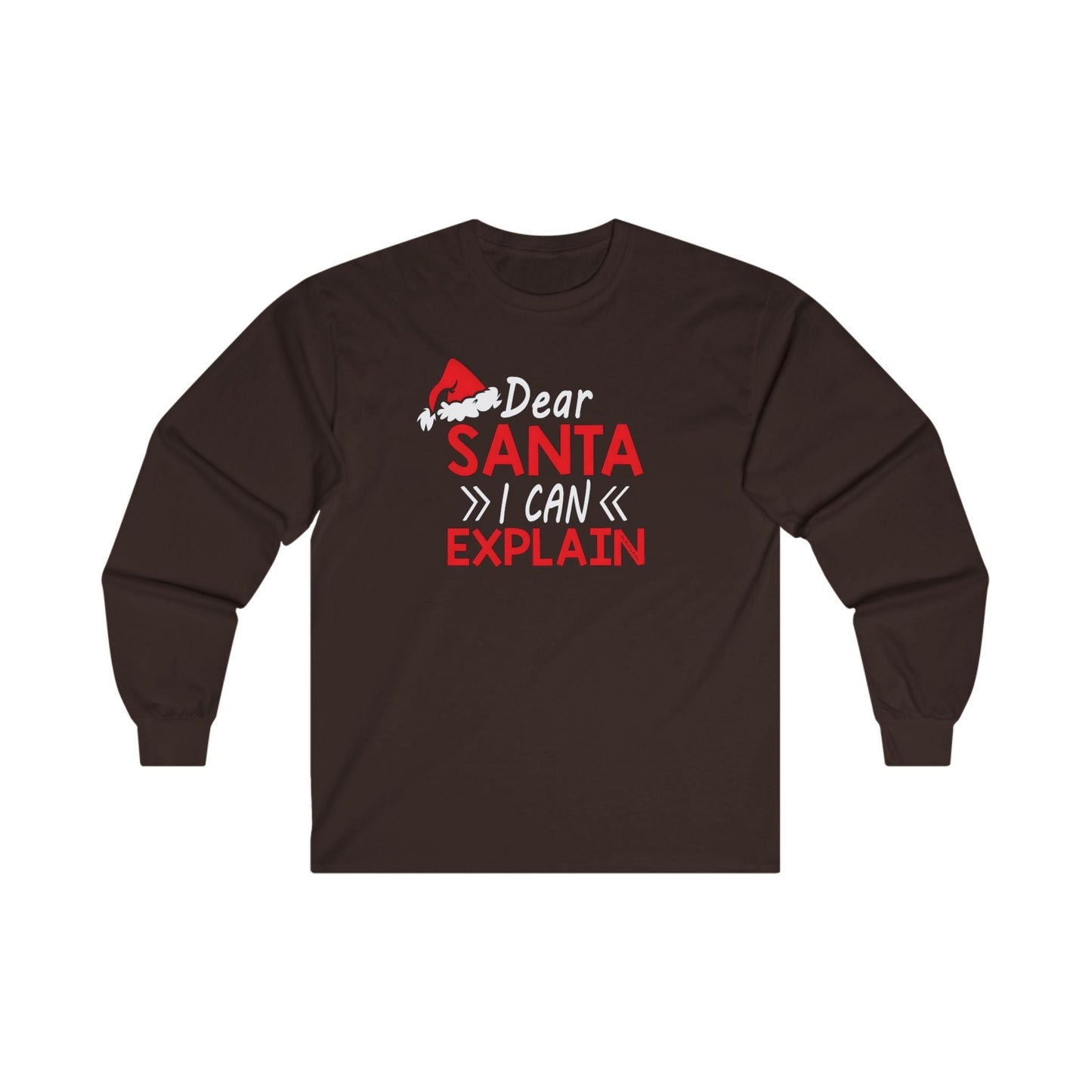 Dear Santa I Can Explain Long Sleeve Tee The Devil's Pickle
