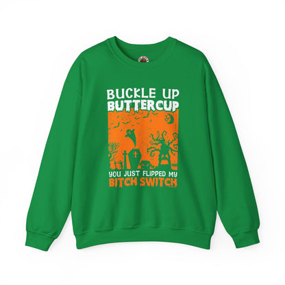 Buckle Up Buttercup Crewneck Sweatshirt The Devil's Pickle