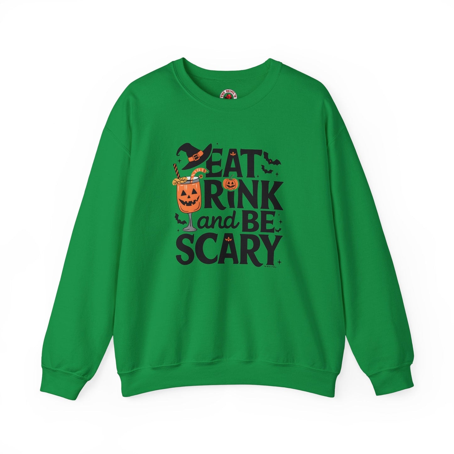 Eat Drink and Be Scary Crewneck Sweatshirt The Devil's Pickle