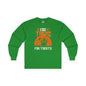 I Do Tricks For Treats Long Sleeve Tee The Devil's Pickle