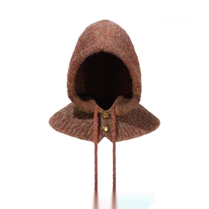 Women’s Tie-Dye Balaclava Hat – Warm Ear-Protecting Hat & Scarf in One FitiqueFit
