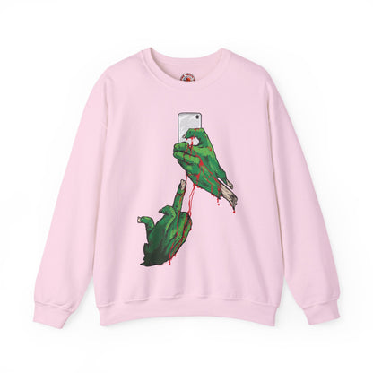 Selfie Monster Crewneck Sweatshirt