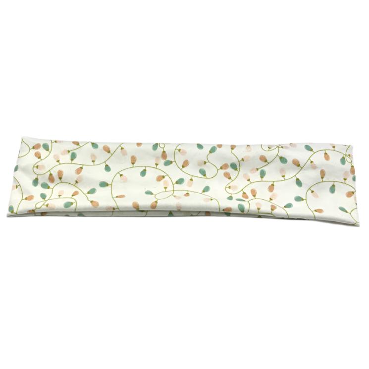 White Lights Christmas Headband Enchanted Scrunch