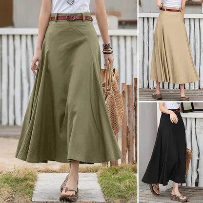 Fashion High Waist Tutu A-Line Skirt Plus Size Dress