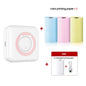Compact and Colorful Mini Thermal Printer: Bluetooth Wireless Portable Pocket Label Maker for Stickers
