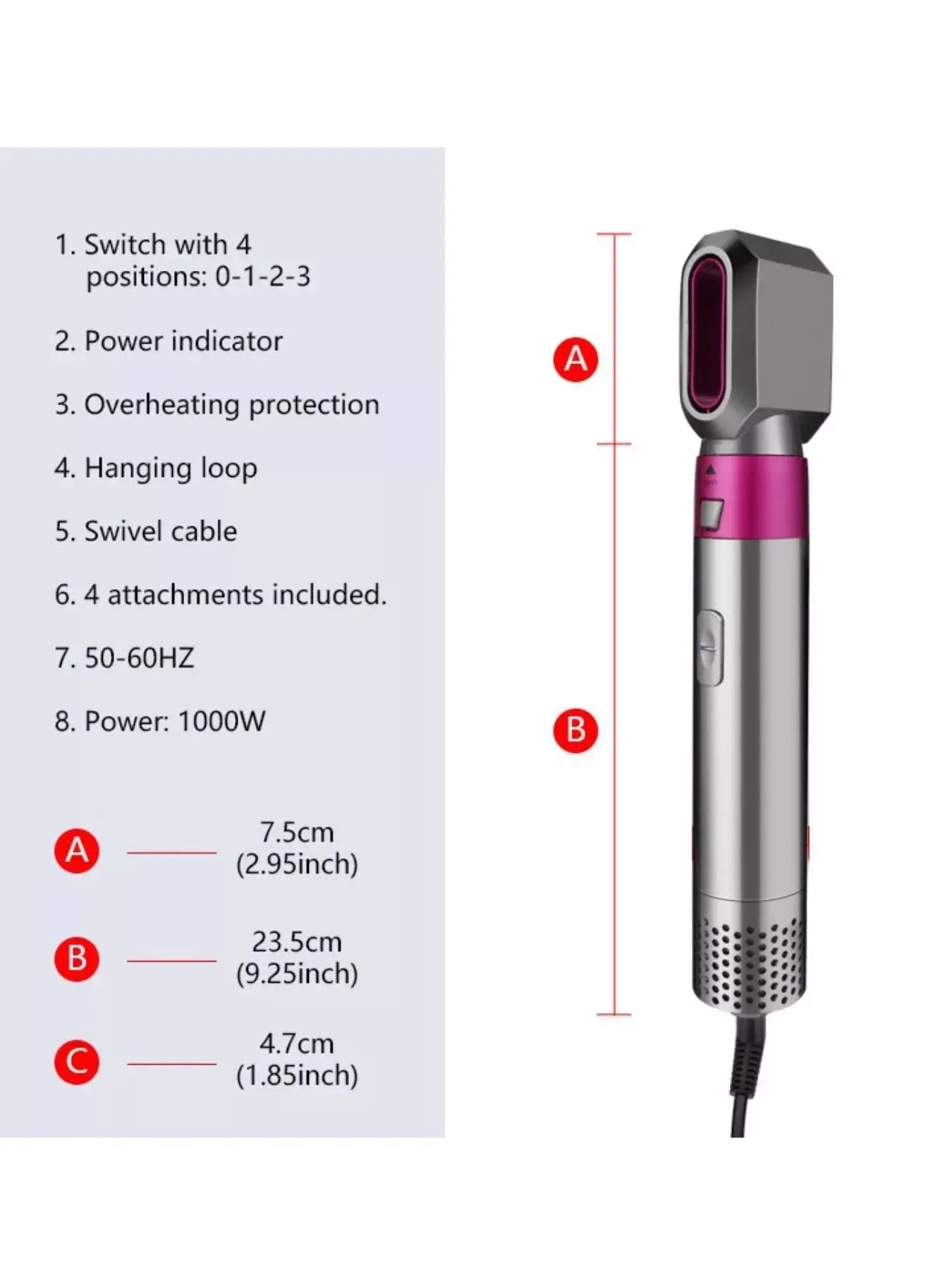 Adjustable Temperature Curling Iron New Era Fashion LLc
