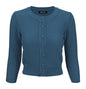 Cute Pattern Cropped Cardigan Sweater  3/4 Sleeve Shop Style & More | Fresh Looks, Everyday Deals & Free Shipping