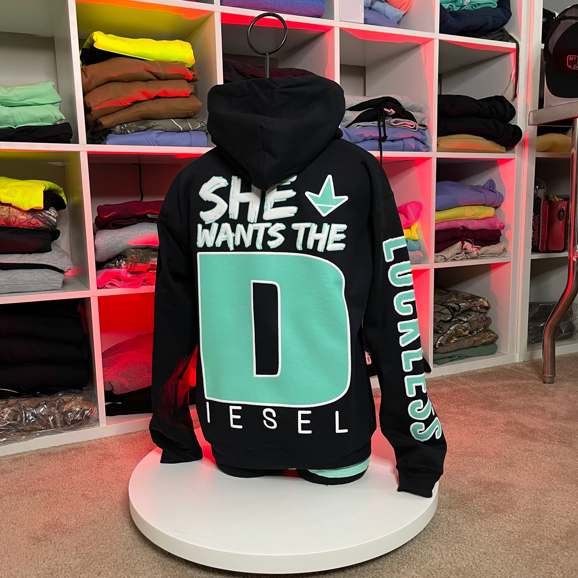 She Wants the Diesel Hoodie Luckless Outfitters