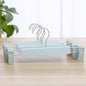 Non-Slip Plastic Clothes Rack Trouser Rack Skirt Clip Underwear Rack Frosted Drying Clothes Rack