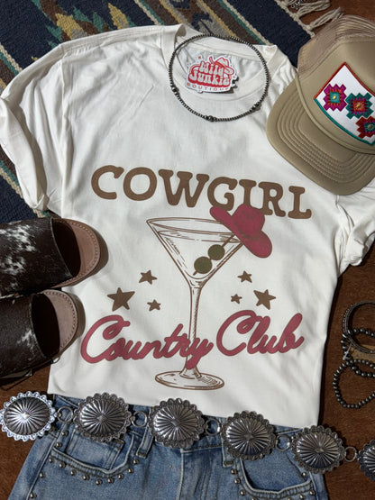 Cowgirl Country Club Graphic Tee Wild Junkie