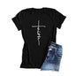 Faith Cross Country T-shirt - Religious and Stylish Shirt for Country Girls Country in My Heart