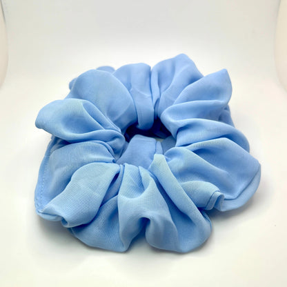 Light Blue Organza Scrunchie Enchanted Scrunch