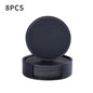 Creative PU leather coaster Exquisite insulated tea water cushion Square leather coaster