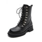 Black Knight Lace-Up Boots Country in My Heart