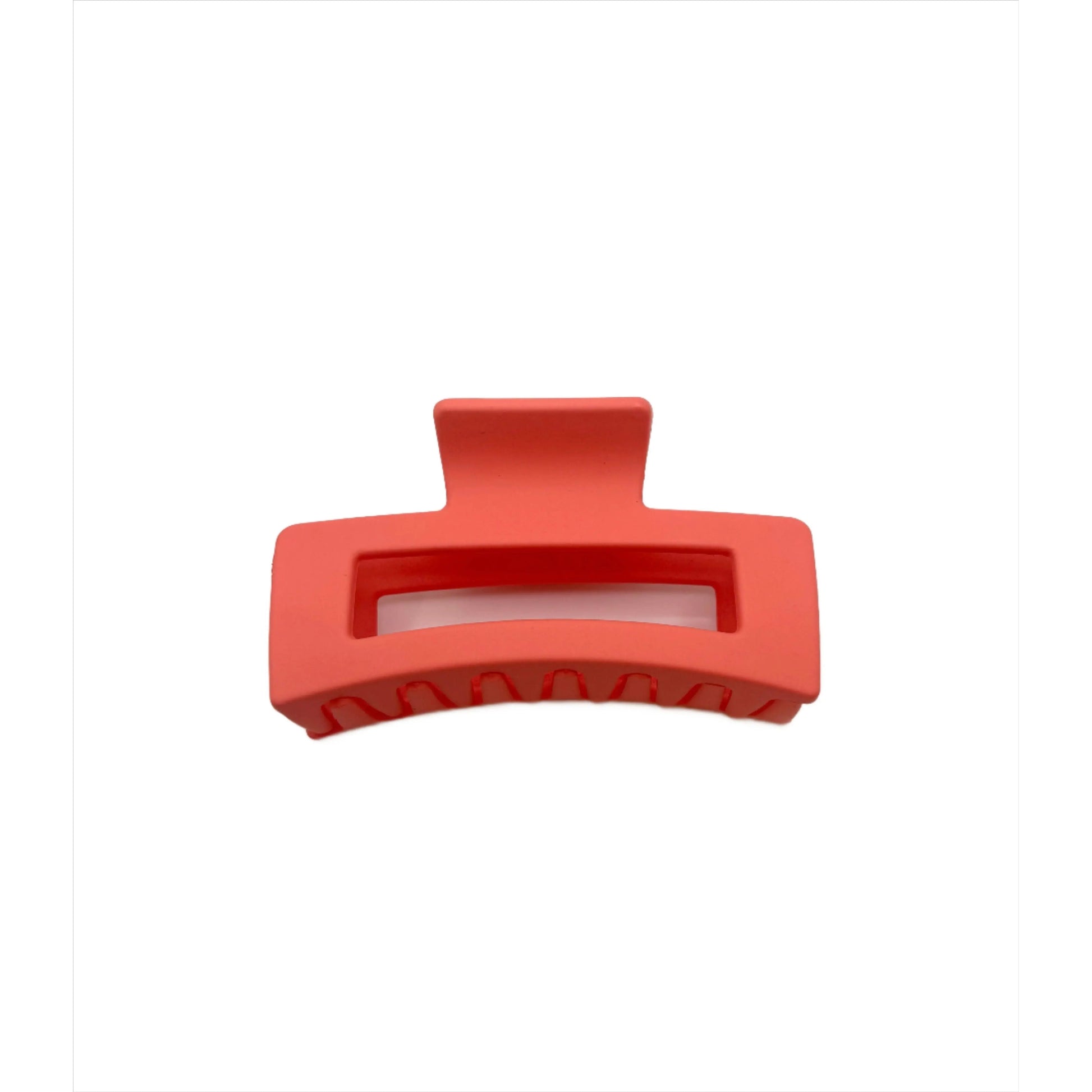 Salmon Pink Claw Clip Enchanted Scrunch