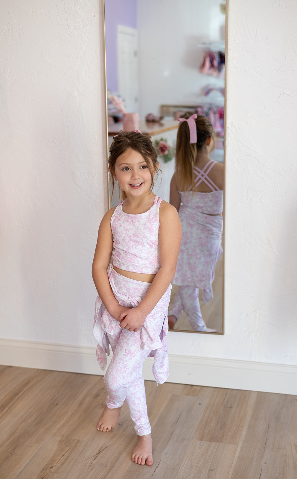 LuxeBloom Legging - Pretty in Pink Always In Bloom Clothing Co
