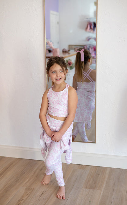LuxeBloom Longline Tank - Pretty in Pink Always In Bloom Clothing Co