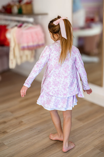 LuxeBloom Jacket - Pretty in Pink Always In Bloom Clothing Co