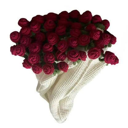 Crochet Rose Bouquet Blanket ViralGalleria.com