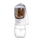 Portable Water Bottle For Dogs with Food Container ViralGalleria.com