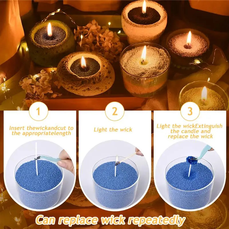 Granular Pearl Candle Wax ViralGalleria.com