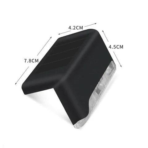 Solar Powered LED Step Lights ViralGalleria.com