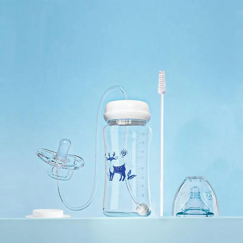 3-in-1 Hands-Free 300ML Baby Bottle ViralGalleria.com