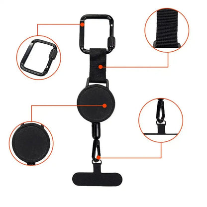 Anti-Theft Retractable Phone Strap ViralGalleria.com