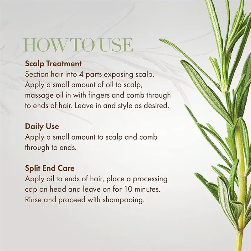 Rosemary Hair Growth Essential Oil ViralGalleria.com