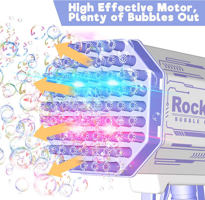 Soap Bubble Gun Machine with 69 Holes ViralGalleria.com